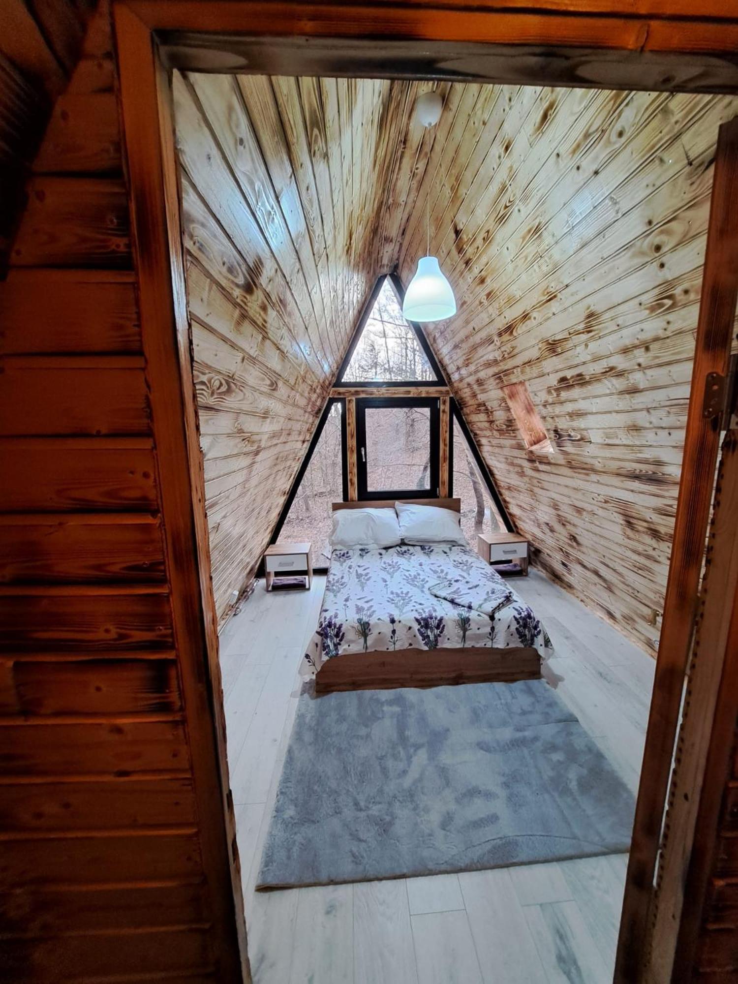 Cabanaaframe Curtea De Arges Bagian luar foto