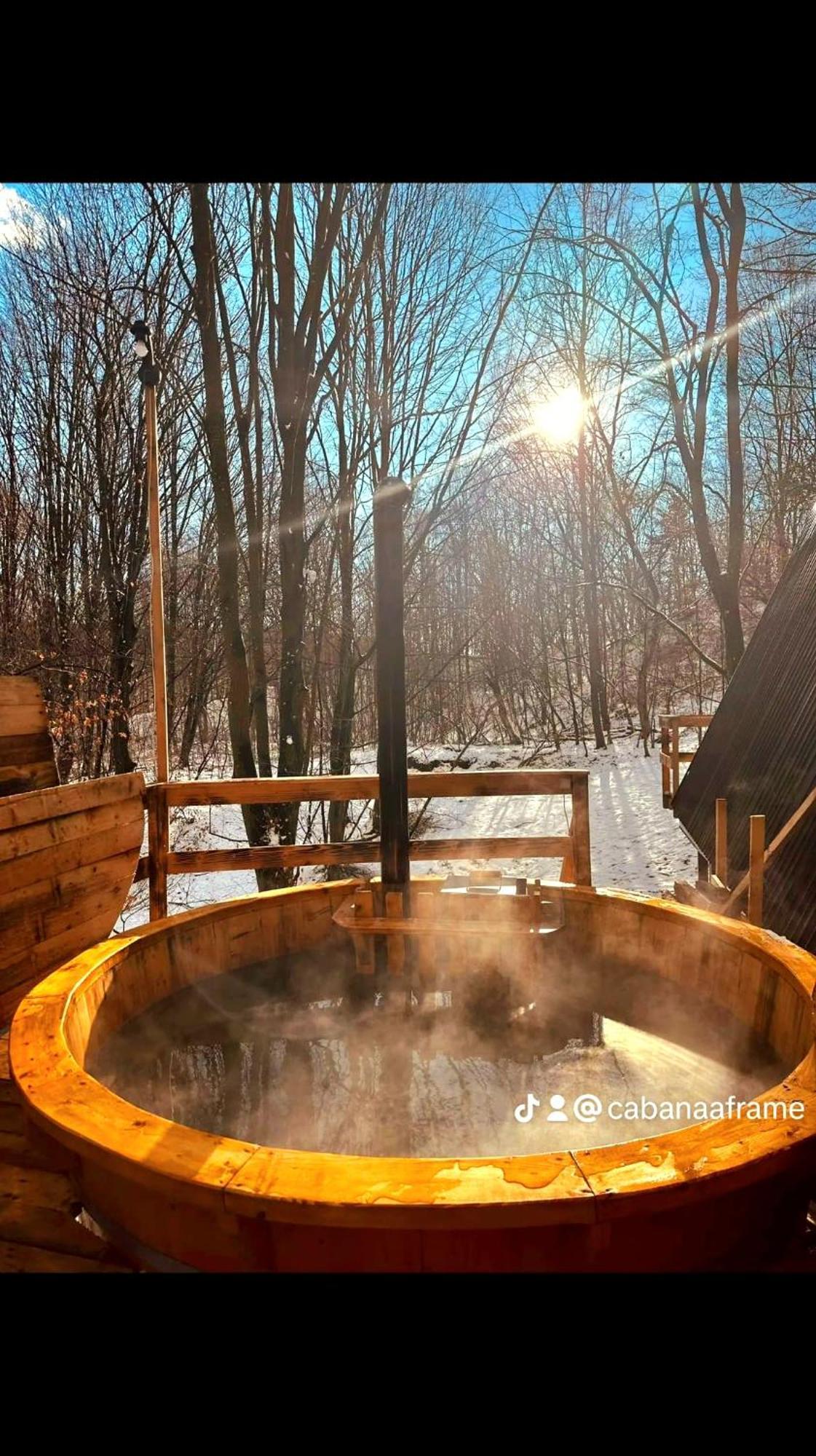 Cabanaaframe Curtea De Arges Bagian luar foto