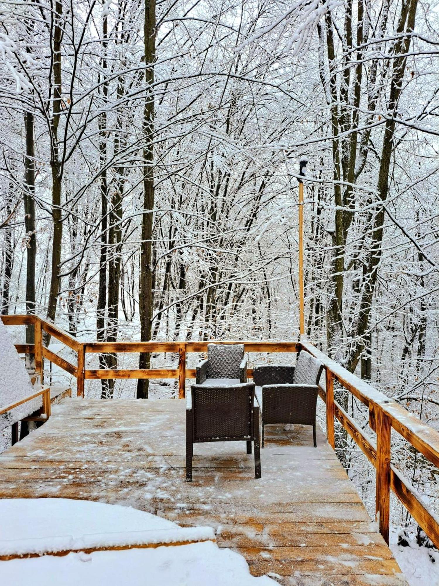 Cabanaaframe Curtea De Arges Bagian luar foto